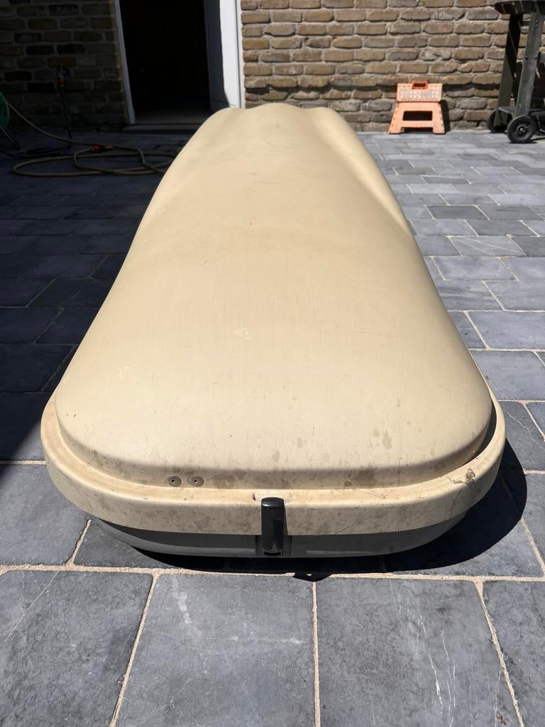 Skikoffer Hapro lang, Ophalen, Gebruikt