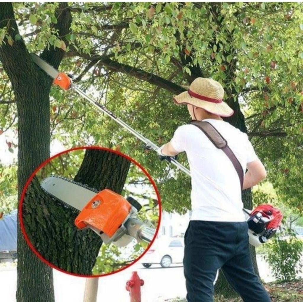 Débroussailleuse 8 en 1, coupe-bordures, tronçonneuse, taill, Enlèvement ou Envoi, Comme neuf