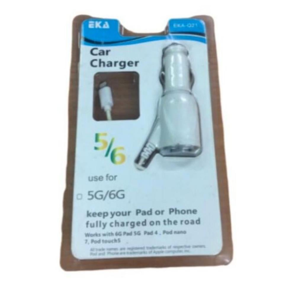 Chargeur allume-cigare 12 volts pour iphone 5, 5s, 5c, 6, 6+, Ophalen of Verzenden, Nieuw, Apple iPhone