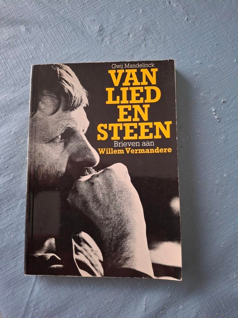 Boek  van lied en steen  brieven aan willem vermandere, Ophalen of Verzenden