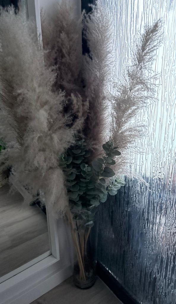 Kunstplant met glasvaas, Enlèvement, Comme neuf, Intérieur