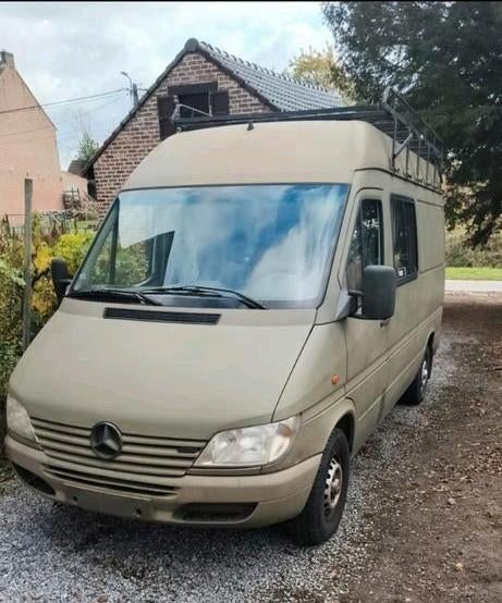 Mercedes Sprinter 308 CDI - 2002 - L2H2 - 220k km's, Autos, Achat, Attache-remorque, Boîte manuelle, Diesel