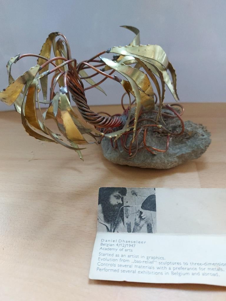 Dhaeseleer Daniël. Rotsboompje., Antiek en Kunst, Ophalen of Verzenden