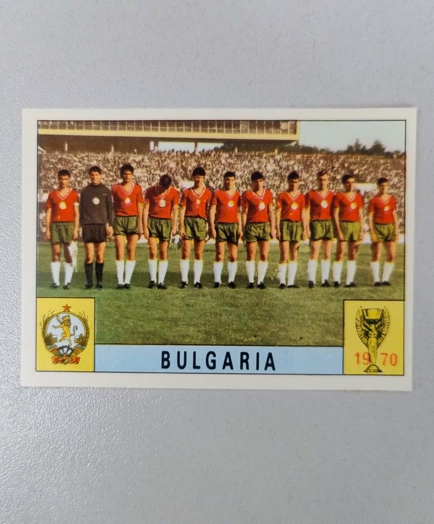 Panini Mexico 70 : Équipe de Bulgarie., Collections, Articles de Sport & Football, Enlèvement ou Envoi, Comme neuf