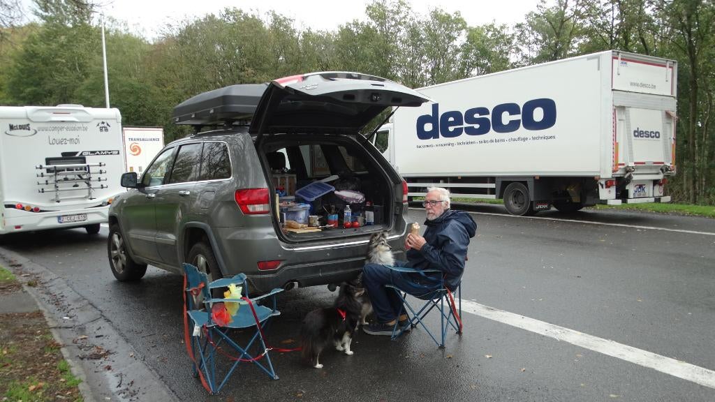 Tente de toit, Enlèvement, Utilisé
