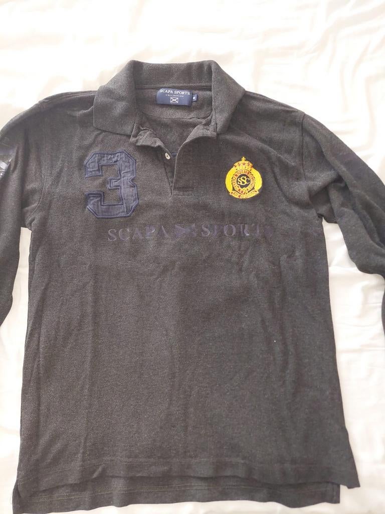 Polo Scapa sport, Gris, Comme neuf, Enlèvement, Taille 48/50 (M)