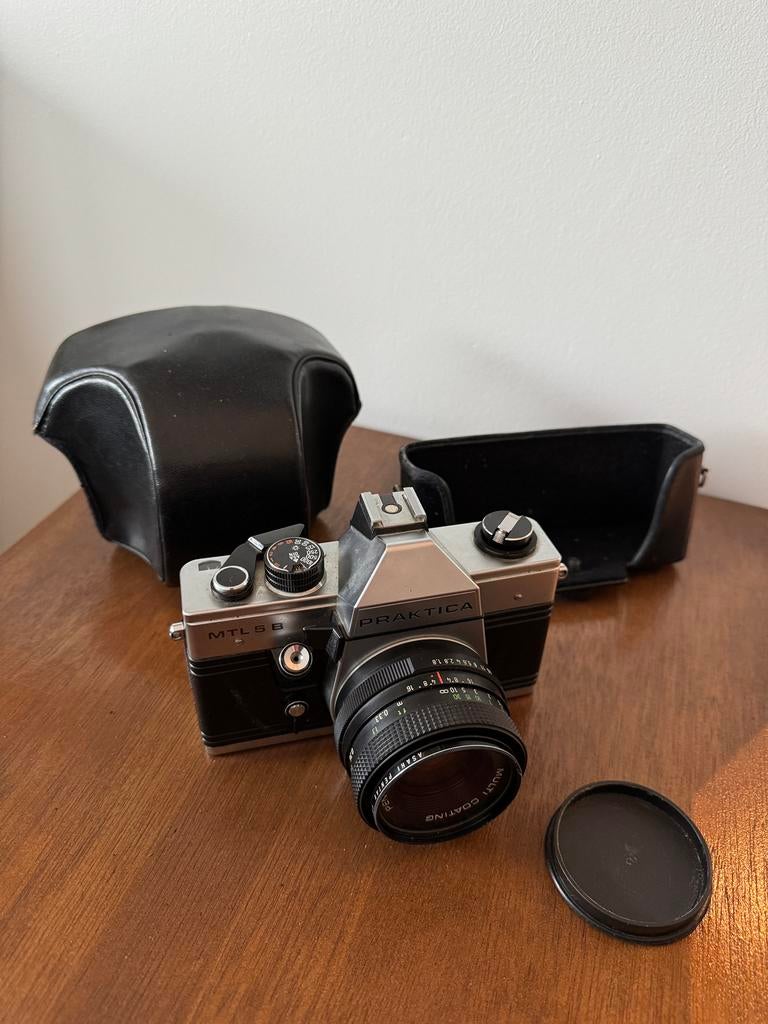 Pentacon - Praktica MTL 5B, TV, Hi-fi & Vidéo, Appareils photo analogiques, Enlèvement, Utilisé, Reflex miroir