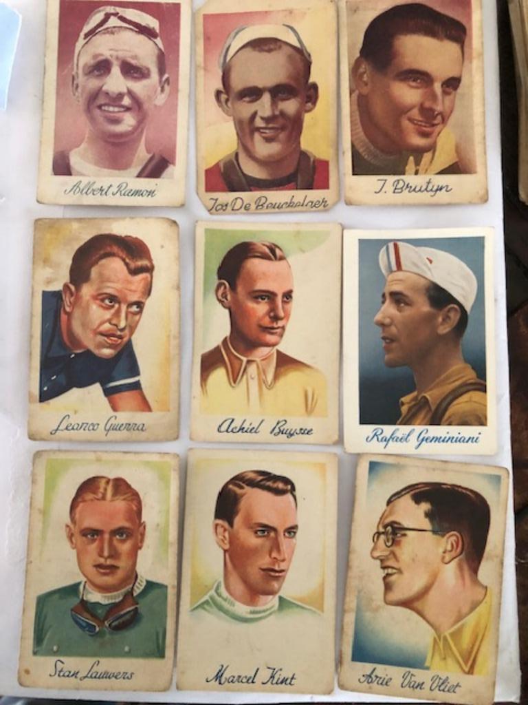 Prentjes verzameling oud wielrenners, Enlèvement ou Envoi, Utilisé, Autres types