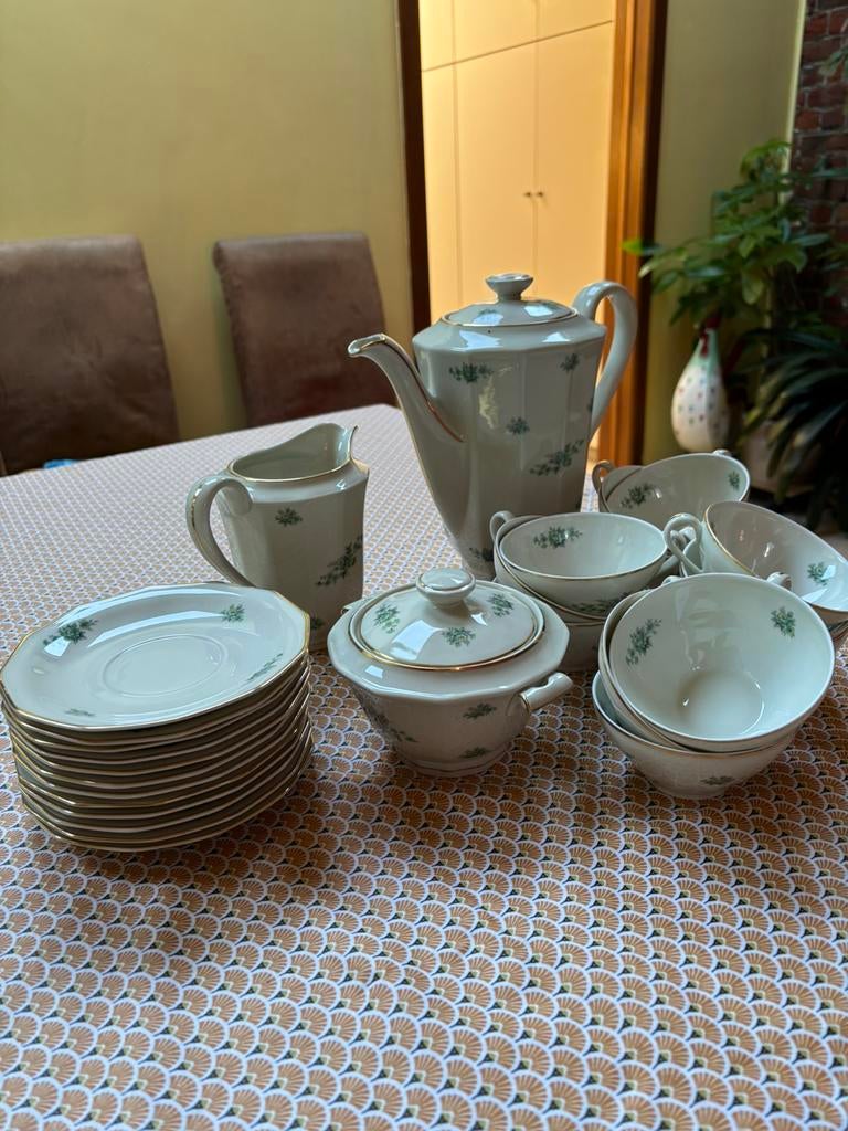 Service à café 12 personnes, Antiek en Kunst, Antiek | Servies compleet, Ophalen