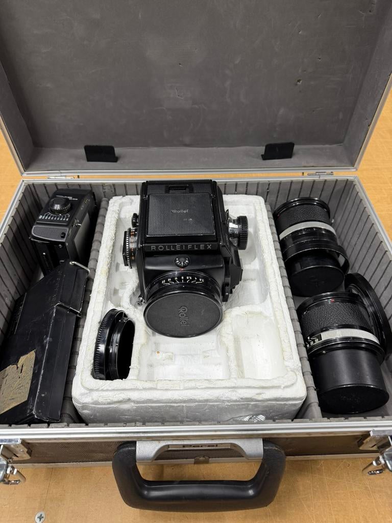 Rolleiflex SL66e, Ophalen, Gebruikt, Spiegelreflex, Overige Merken