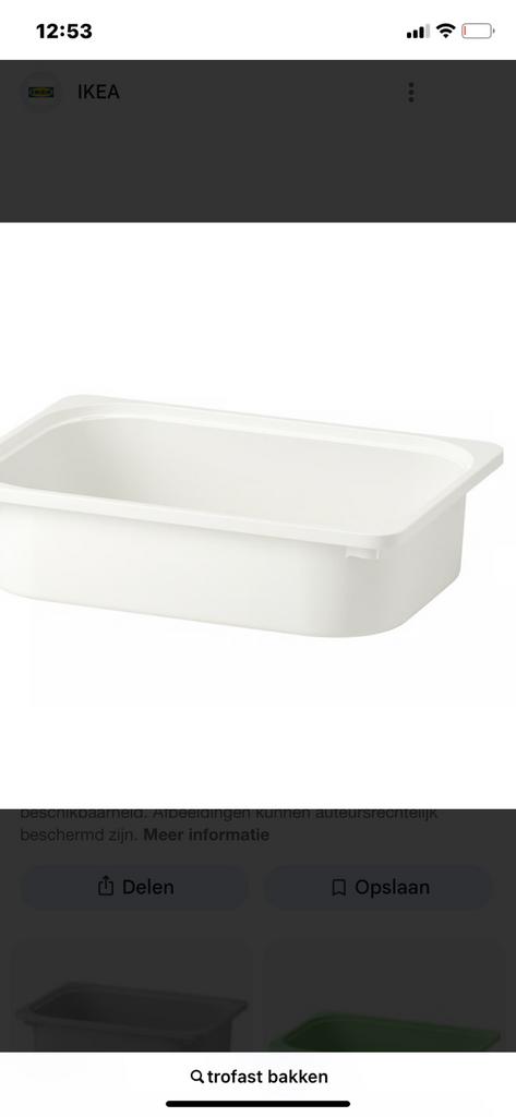 Trofast bakken gevraagd met of zonder deksel, Kinderen en Baby's, Kinderkamer | Commodes en Kasten, Ophalen, Gebruikt, Kast