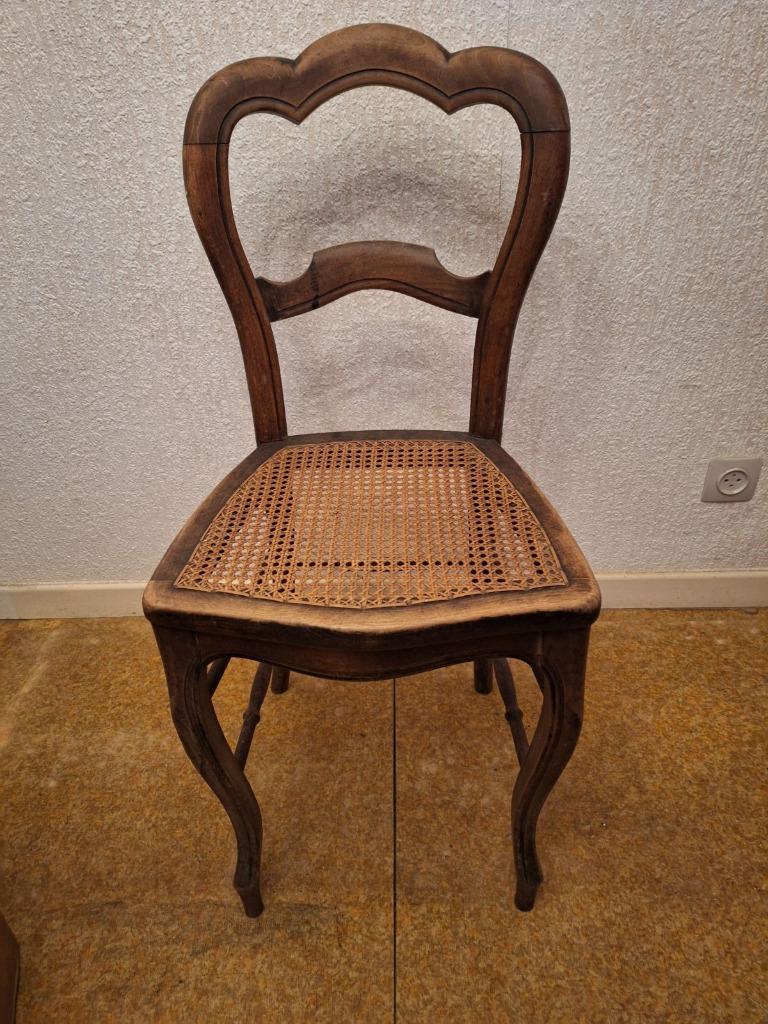 Lot de 4 chaises, Maison & Meubles, Enlèvement, Utilisé, Bois, Quatre