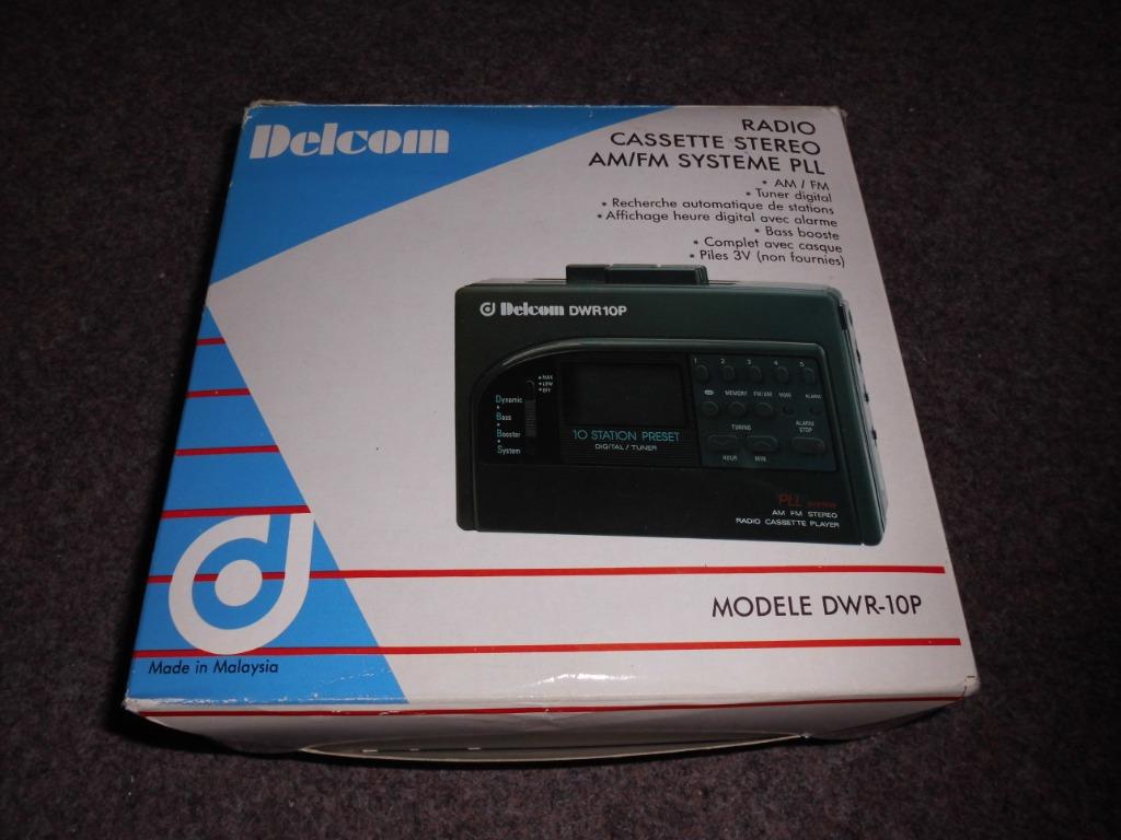 radio cassette speler, Audio, Tv en Foto, Radio's, Ophalen, Nieuw, Radio