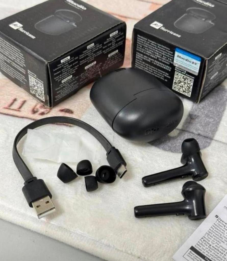 Écouteurs sans fil Bluedio Huricane Bluetooth 5.0 - Evt 12X, Enlèvement ou Envoi, Neuf, Intra-auriculaires (In-Ear), Bluetooth