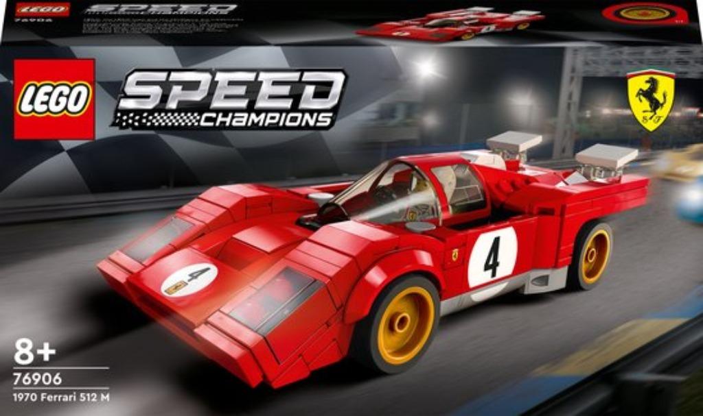 lego 76906 Speed Champions 1970 Ferrari 512 M, Ophalen of Verzenden, Nieuw, Complete set, Lego