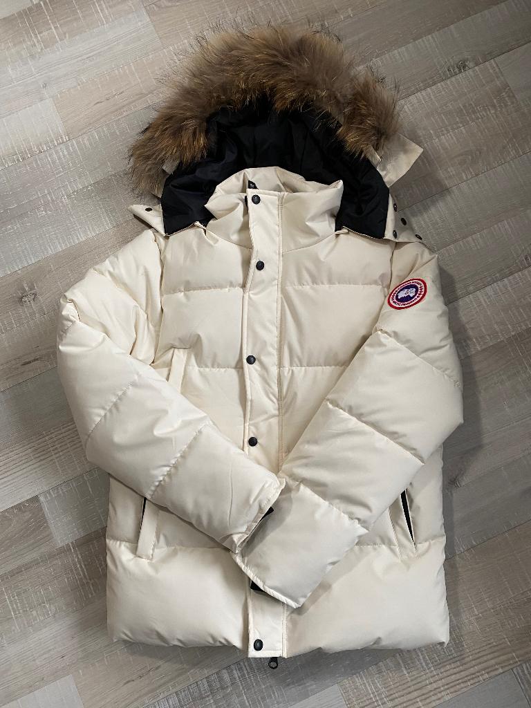Canada Goose winterjas, Wit, Canada goose, Zo goed als nieuw, Verzenden