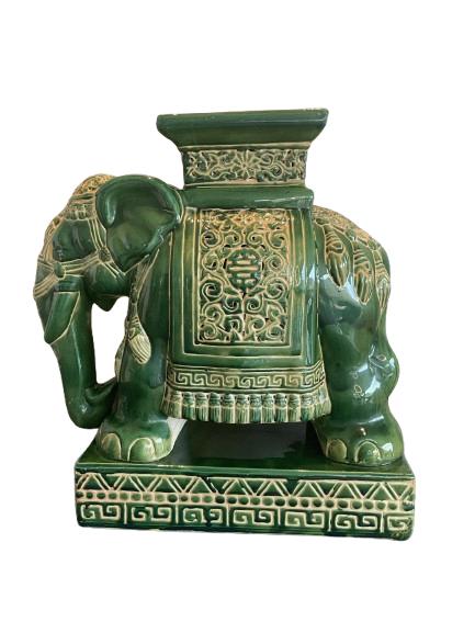 Table à plantes éléphant en céramique, Enlèvement