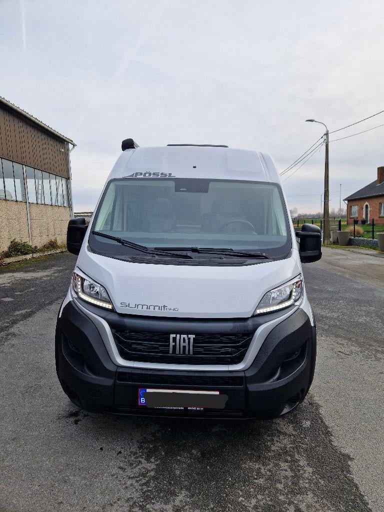 Campervan Pössl H-LINE Summit 640               73500,-, Automaat, Buscamper of Camperbus, Ringverwarming, Fiat