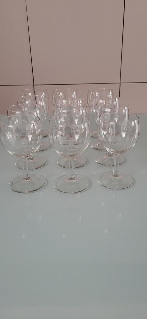 Lot de 12 verres à vin, Maison & Meubles, Enlèvement ou Envoi, Comme neuf, Verre