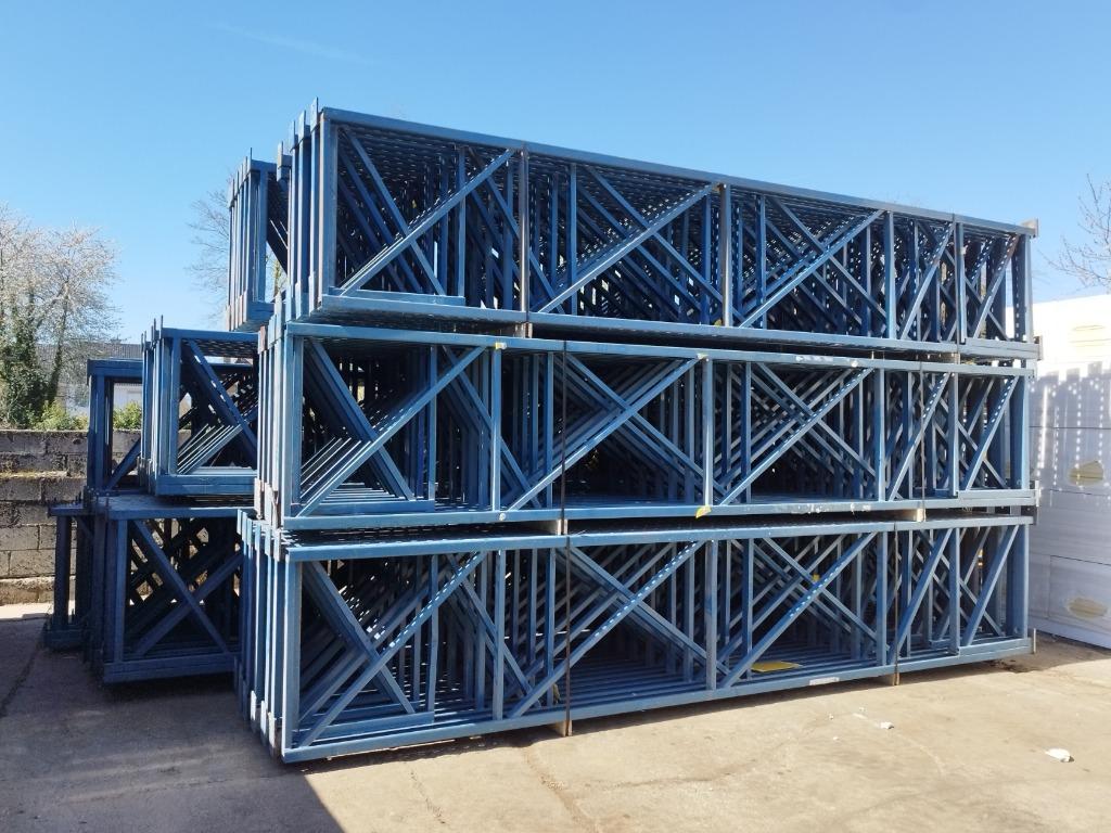 Hovuma magazijnstelling - palletstelling 585 cm, Zakelijke goederen, Kantoor en Winkelinrichting | Magazijn, Stelling en Opslag