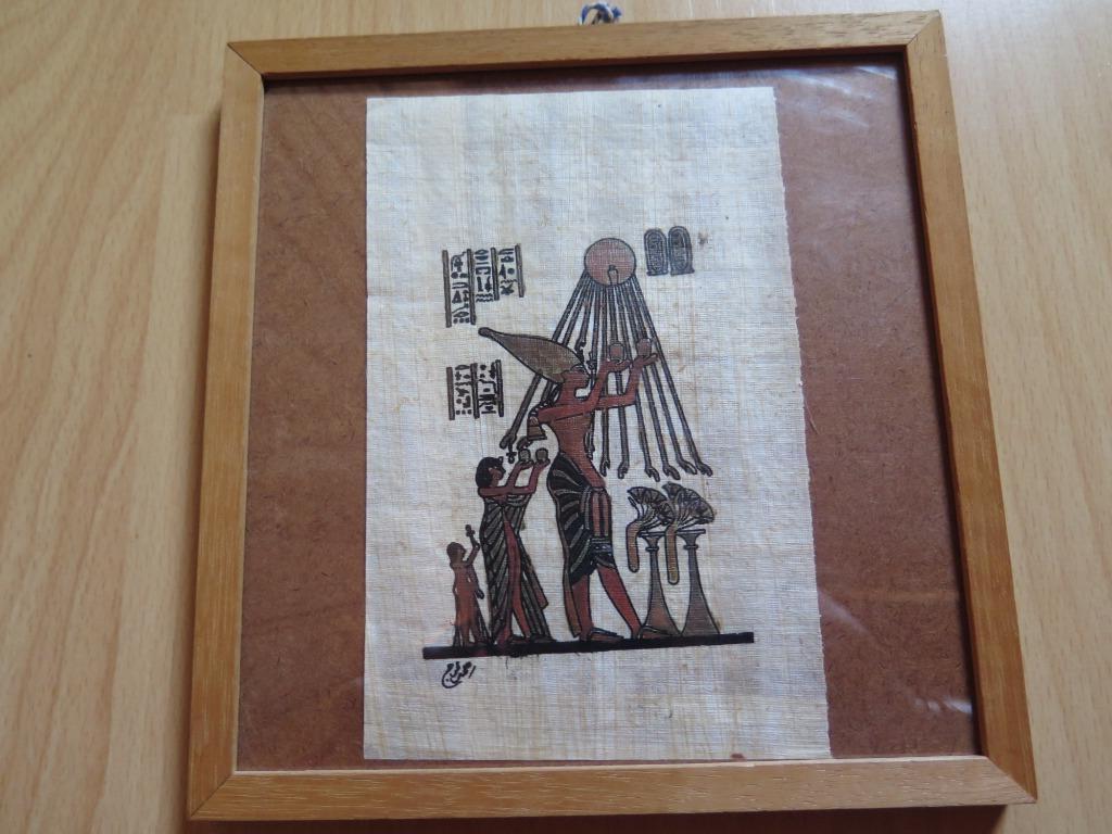 papyrus égyptien, Enlèvement ou Envoi, Utilisé