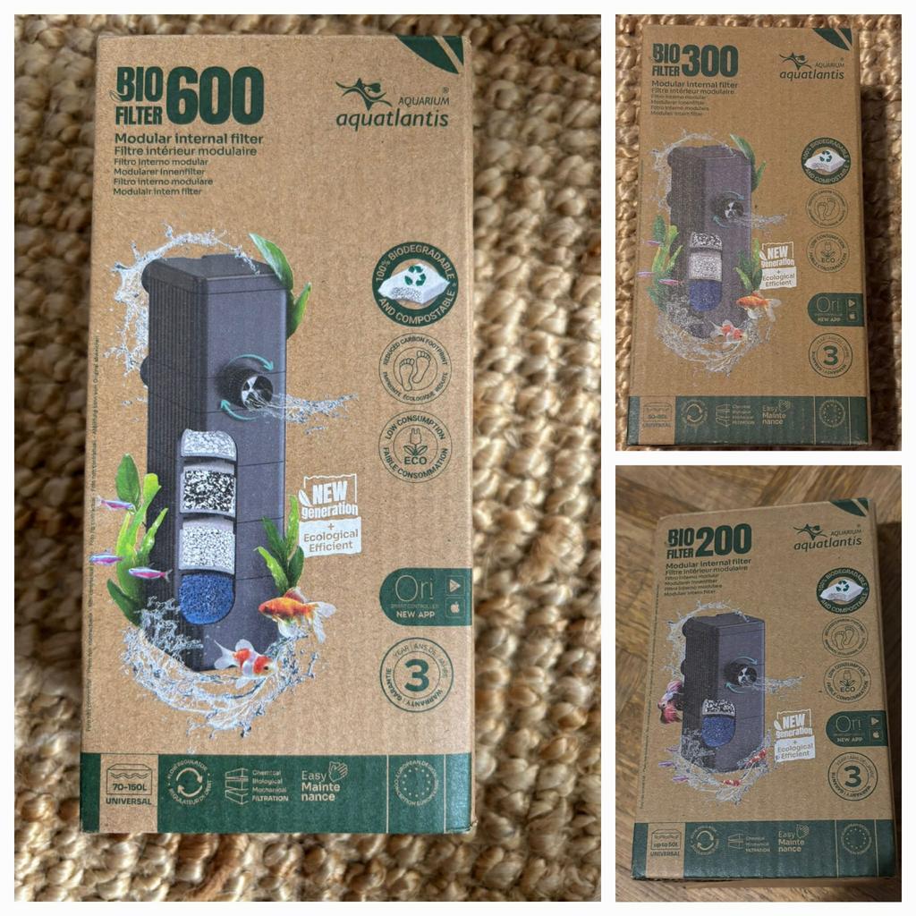 Aquatlantis Bio Filter 200 / 300 / 600 NIEUW, Dieren en Toebehoren, Ophalen of Verzenden, Nieuw
