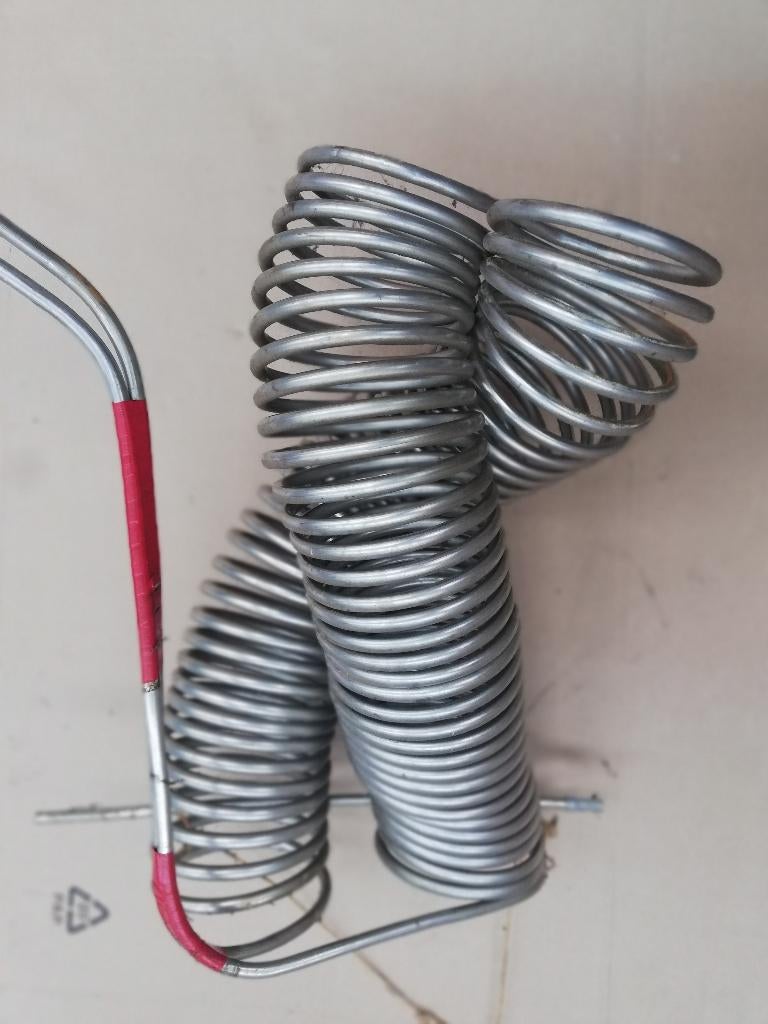 Warmte wisselaar ex. tapinstallatie  23meter, Ophalen of Verzenden, Gebruikt, Minder dan 60 cm, 30 tot 80 cm