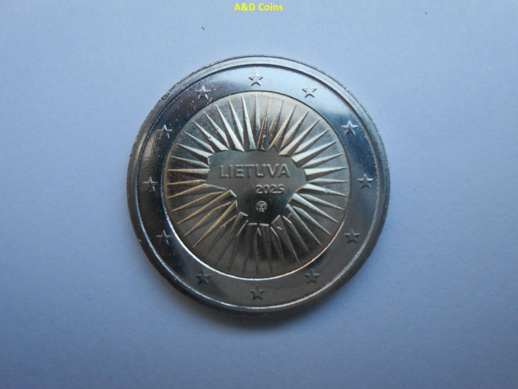 Litouwen 2 Euro cc 2025, Postzegels en Munten, Munten | Europa | Euromunten, Losse munt, 2 euro, Overige landen, Ophalen of Verzenden