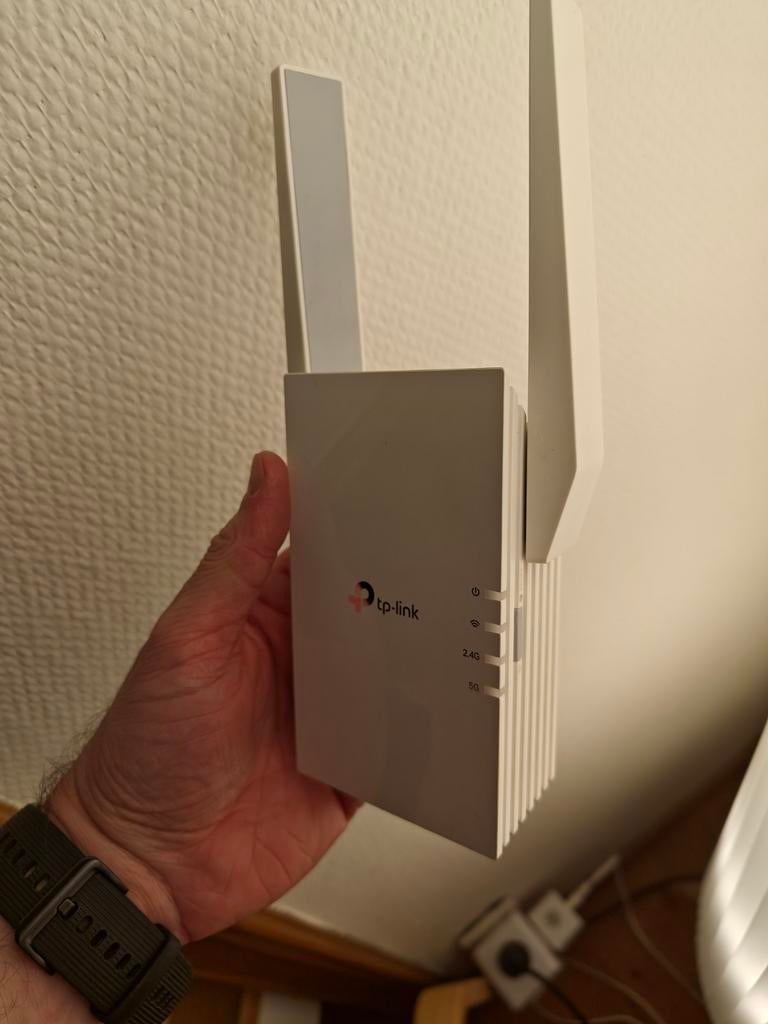 Répéteur WiFi 6 AX1500 TP-Link RE505X (avec Ethernet), Enlèvement ou Envoi, Comme neuf, Routeur, TP-Link