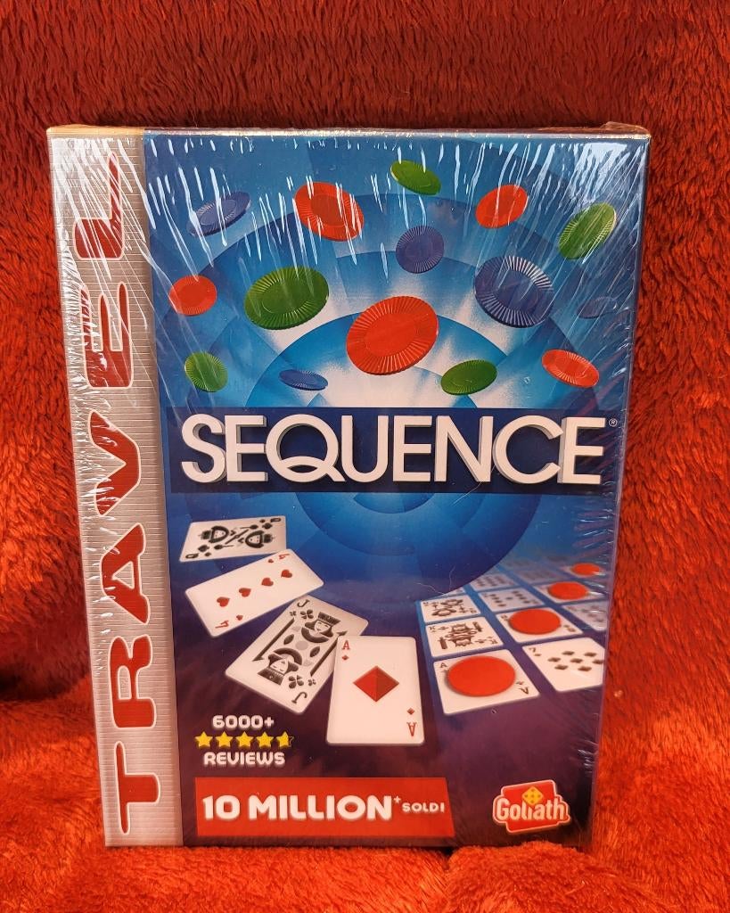 Sequence (Travel), Hobby en Vrije tijd, Ophalen of Verzenden, Nieuw, Goliath, Reisspel