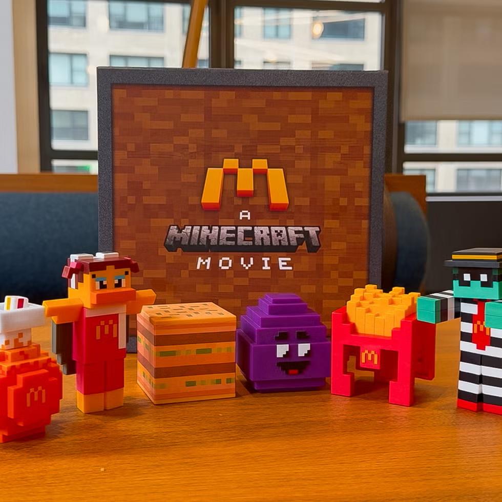 Minecraft McDonald’s figuren – verzegeld, Verzamelen, Ophalen of Verzenden, Nieuw