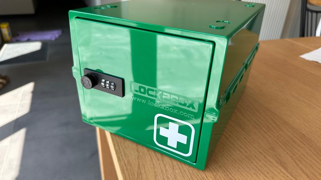 Medicijnenkluis met cijferslot, Diversen, Ophalen, Zo goed als nieuw