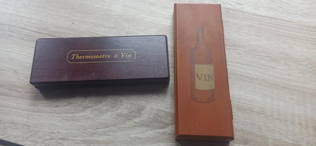 2 thermomètres à vin, Neuf