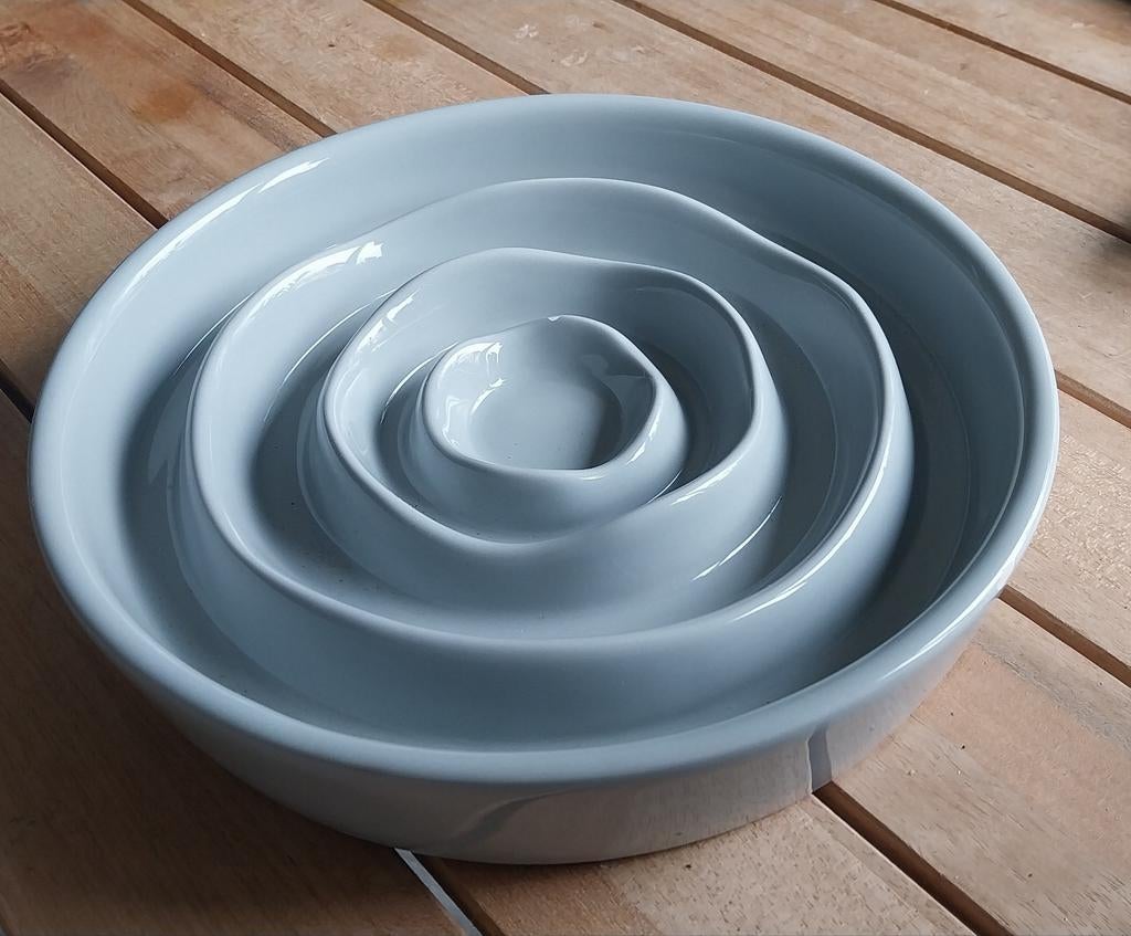 Porceleine anti shrok voederbak voor groote hond, Dieren en Toebehoren, Ophalen of Verzenden