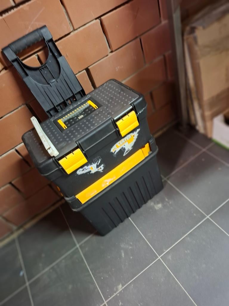 Etabli Stanley sur roulettes, Bricolage & Construction, Boîtes à outils, Enlèvement ou Envoi, Comme neuf