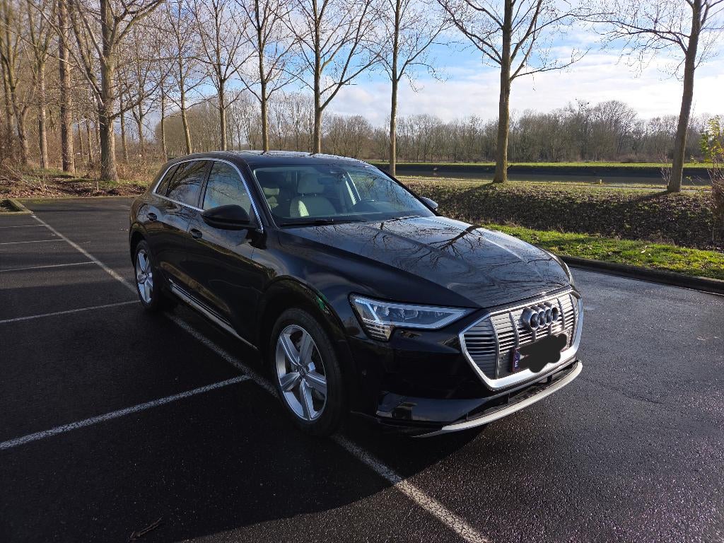 Audi e tron 55 quattro - 2020 - 126 683 km - 300 kW, Auto's, Audi, Automaat, 0 cilinders, 1800 kg, Beige