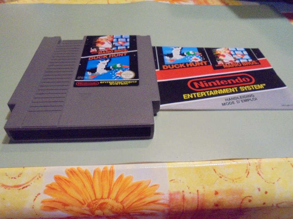 Nintendo NES Mario Bros/Duck Hunt + handleiding, Consoles de jeu & Jeux vidéo, Jeux | Nintendo NES, Utilisé, Enlèvement ou Envoi