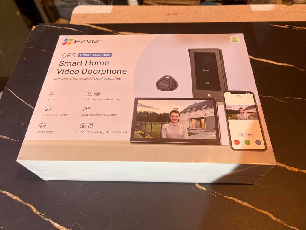 Vidéo-phone de marque EZVIZ, Maison & Meubles, Sonnettes, Enlèvement ou Envoi, Neuf