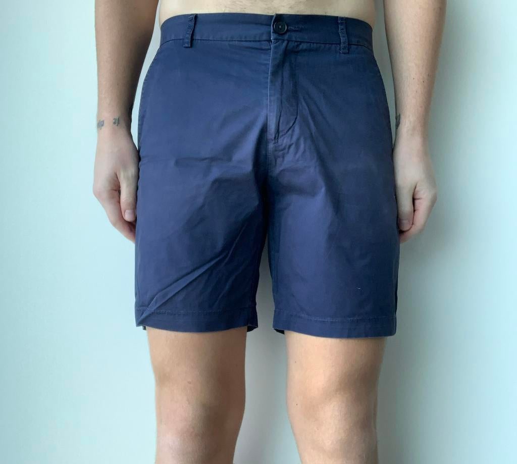 Short blauw H&M maat 48, Kleding | Heren, Ophalen of Verzenden, Zo goed als nieuw, H&M, Maat 48/50 (M)