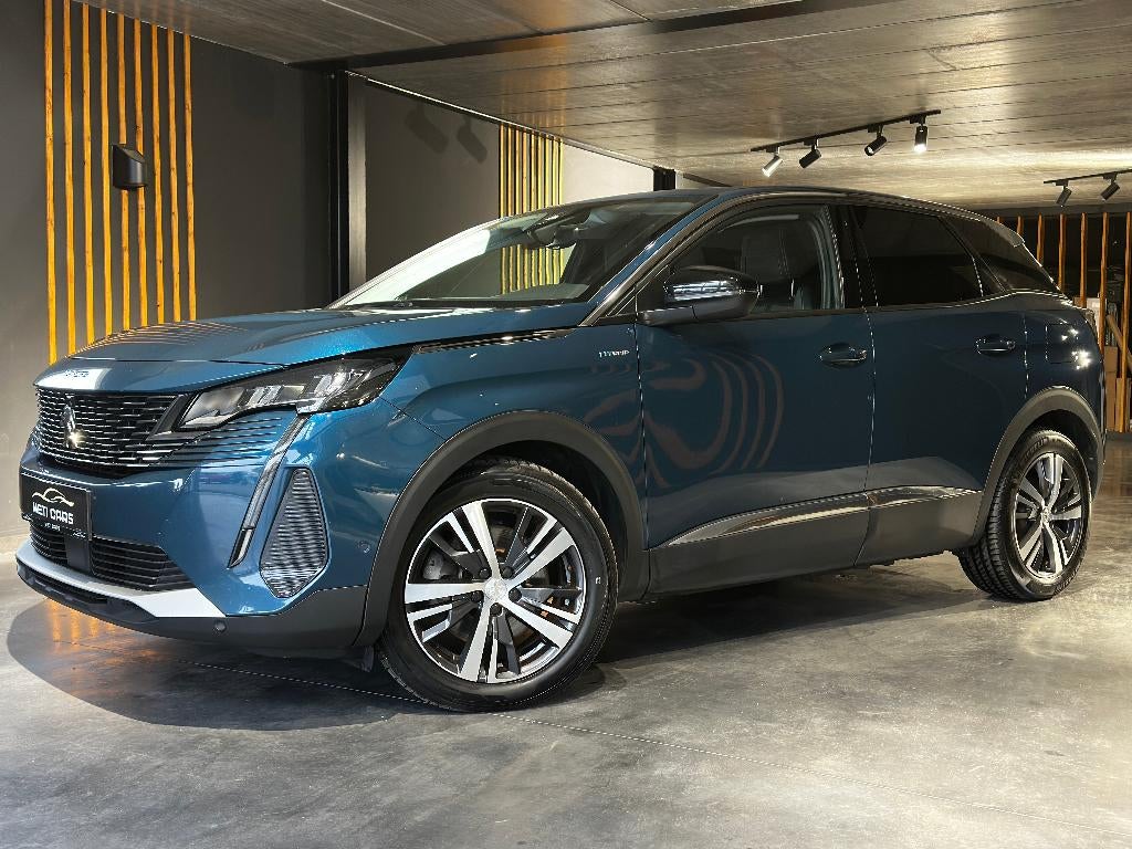 Peugeot 3008 1.6 Plug-In Hybride | ACC | Apple carplay | ..., 4 cilinders, Blauw, Leder en Stof, Bedrijf
