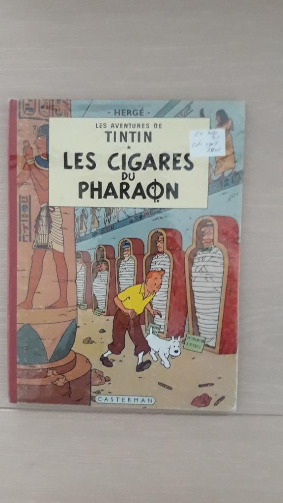 Tintin - Les Cigares du Pharaon - EO Belge B15, Livres, BD, Utilisé, Enlèvement