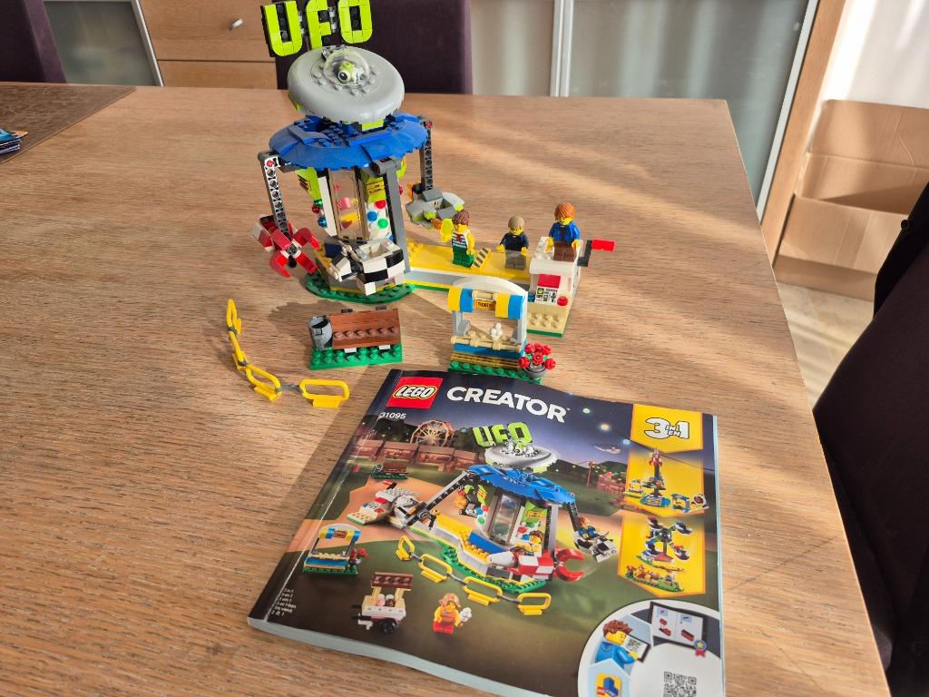 Lego set 31095 Ufo attractie, Ophalen of Verzenden, Gebruikt, Lego