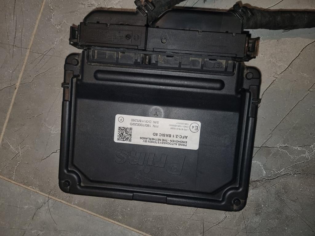 PRINS : système d'injection de GPL et/ou de GNC récent de ha, Enlèvement