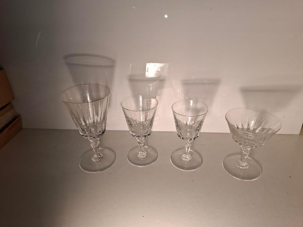 Set de verres Val Saint Lambert Balmoral 47 pièces, Enlèvement