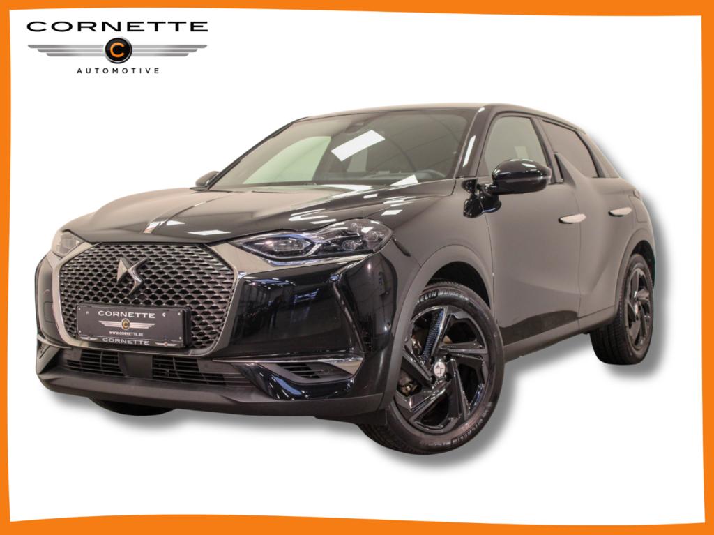 DS Automobiles DS 3 Crossback 50 kWh E-Tense Grand Chic CARP, Auto's, DS, Zwart, 136 pk, Zwart, https://public.car-pass.be/vhr/3a1f7135-6cda-4484-a1a3-4553497c813d