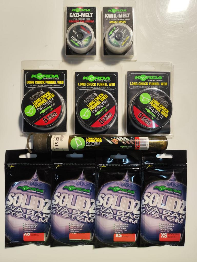 Korda pva kit, Ophalen, Nieuw