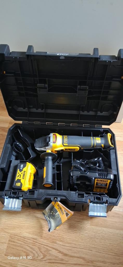 Meuleuse d'angle DeWalt XR moteur Bruschless neuf