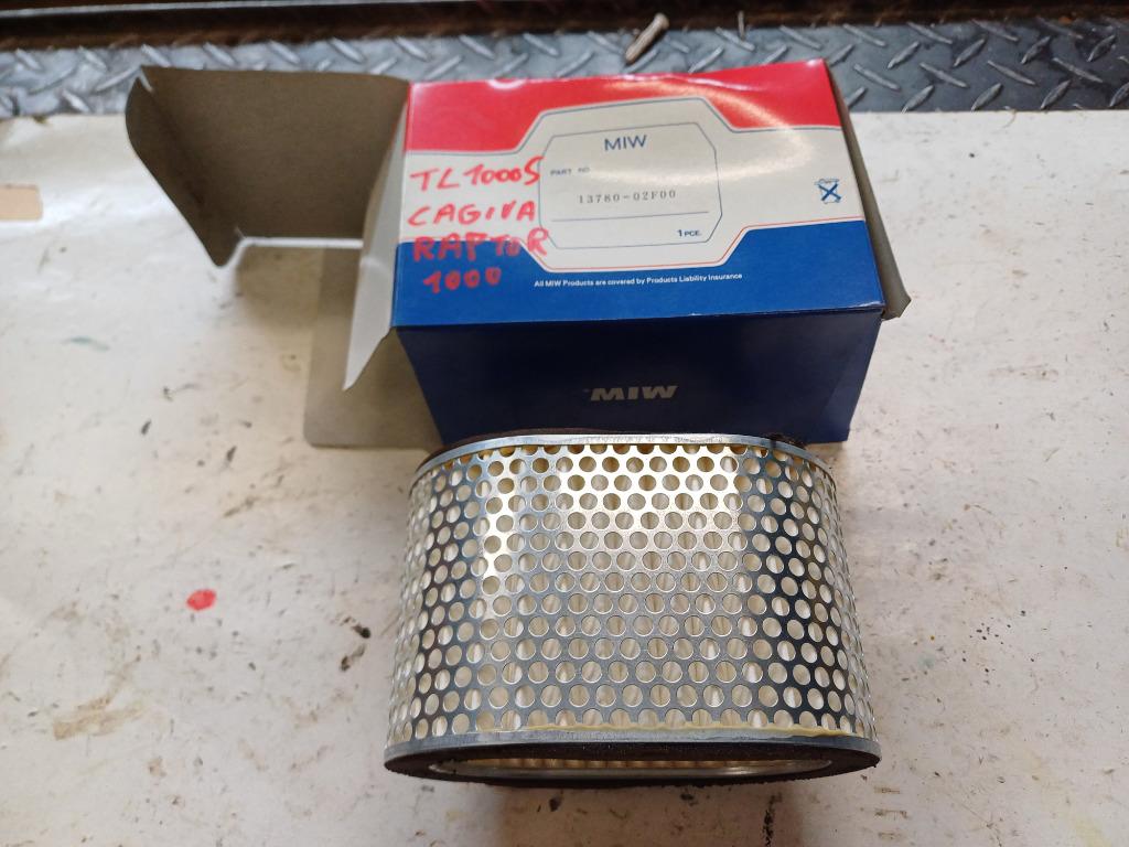 suzuki tl 1000s en cagiva raptor 1000 nieuwe luchtfilter, Motos, Enlèvement ou Envoi, Neuf