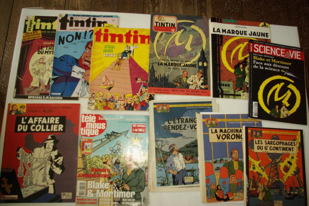 Lot Spécial E-P. Jacobs + Blake & Mortimer, Boeken, Stripverhalen, Gelezen, Complete serie of reeks, Ophalen of Verzenden