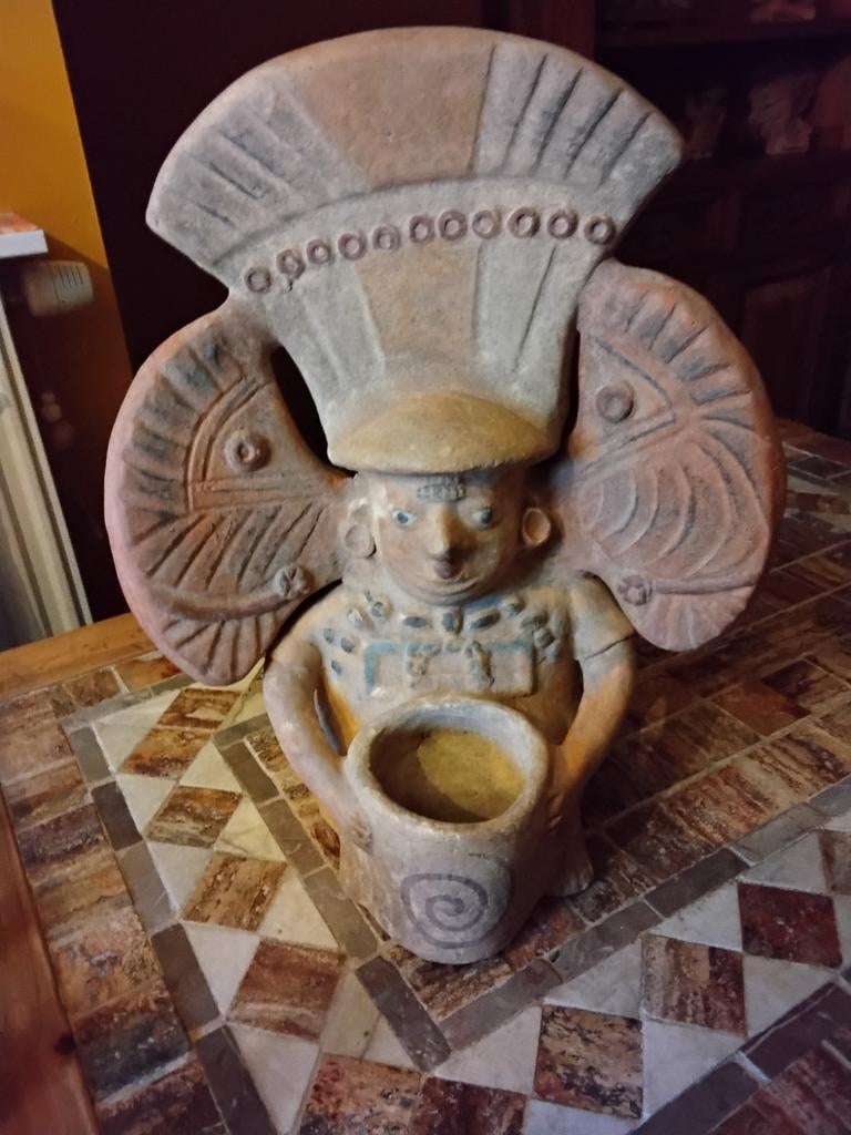 Mexicaanse Beeld 75 euro, Ophalen